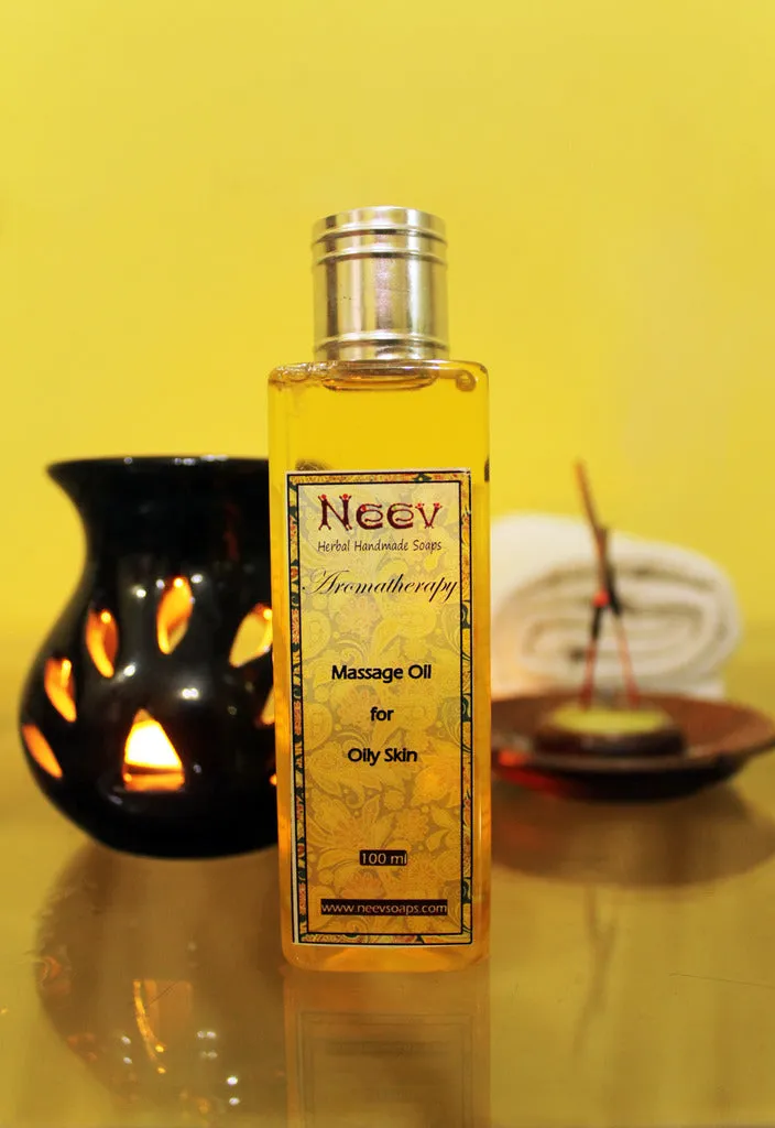 Aromatherapy Massage Oil for Oily skin