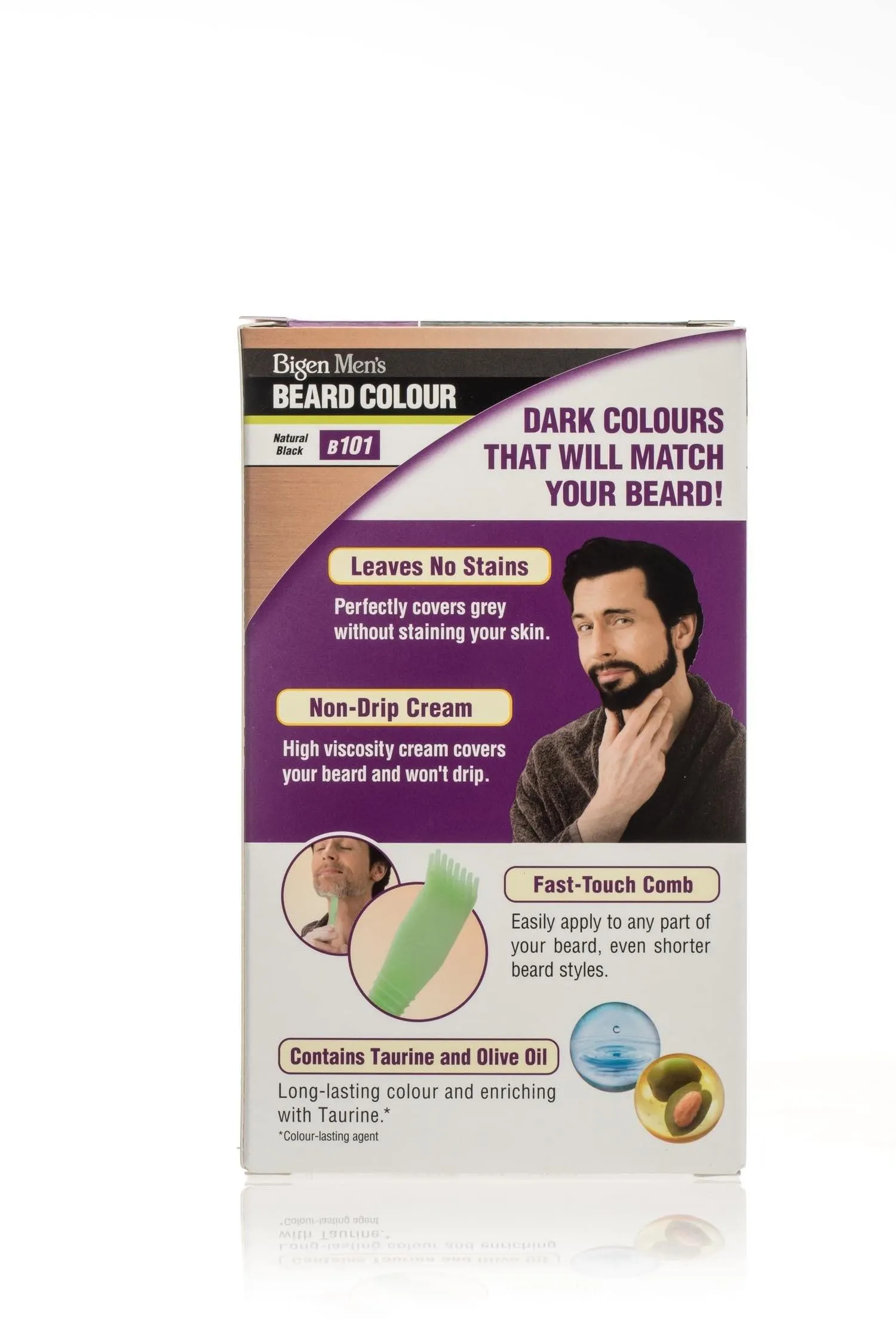 Bigen Men’s Beard Colour - B101 - Natural Black