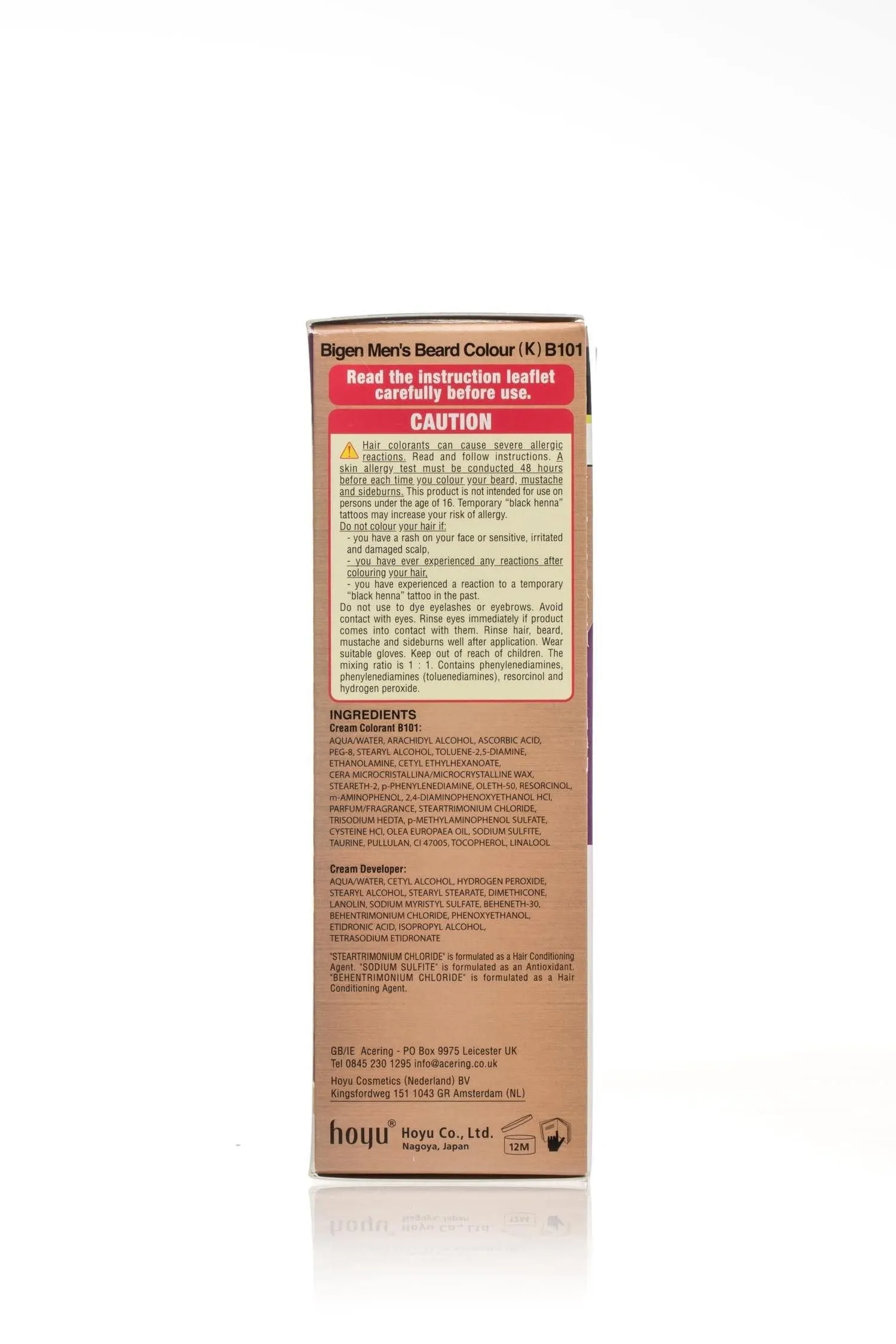 Bigen Men’s Beard Colour - B101 - Natural Black