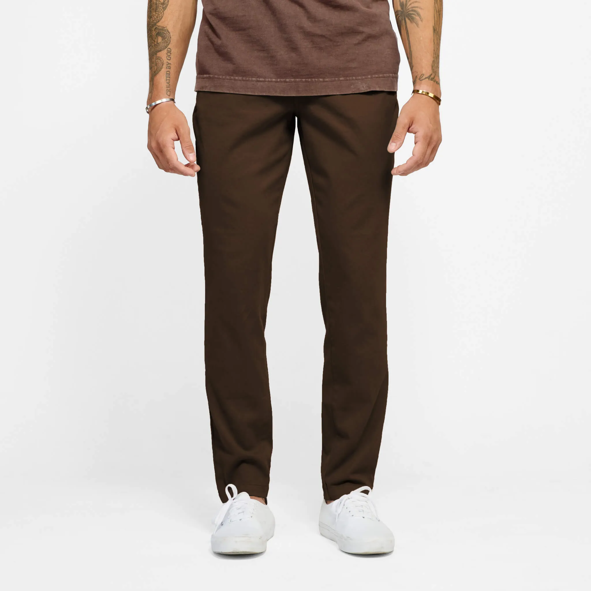 Chino Pants - Dark Brown