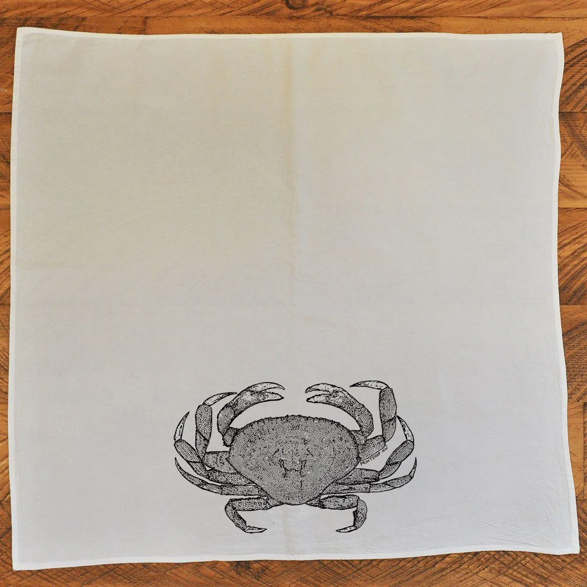 Crab - Natural Tea Towel