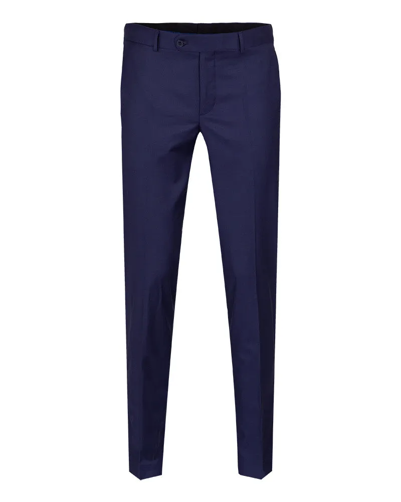 Dark Blue Plain Suit Trouser