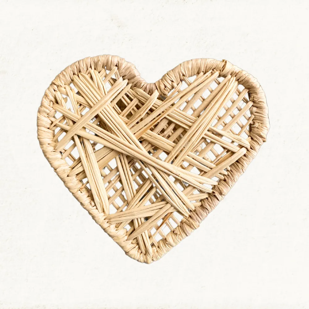 Don't Herat Me Napkin Ring - Made of Iraca Palm