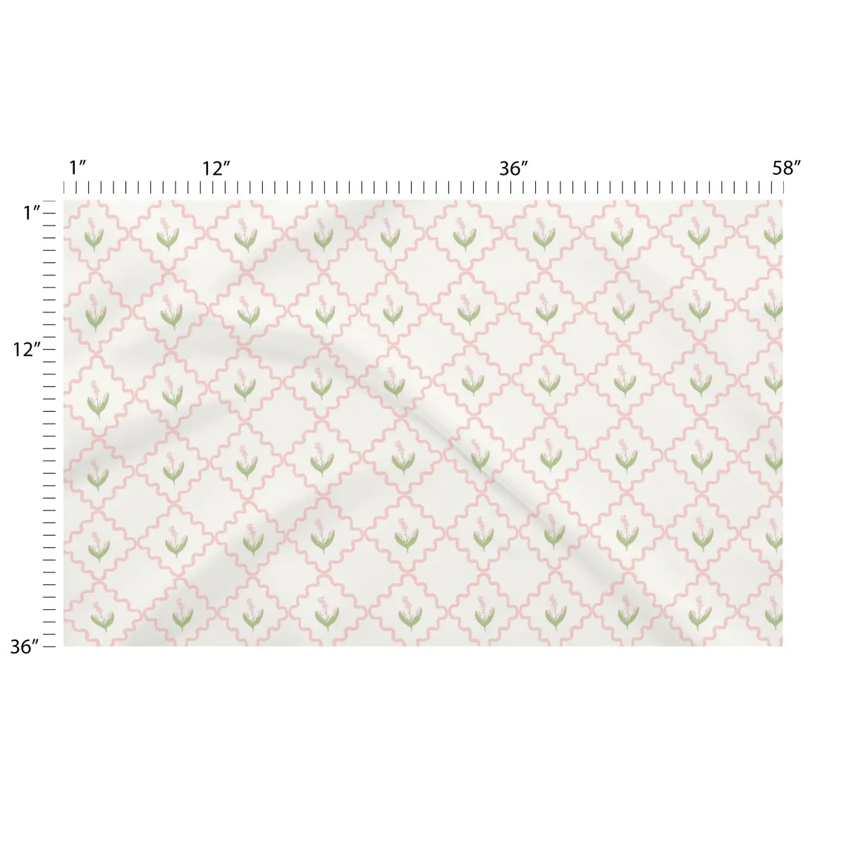 ElizaPink - Natural Fiber Fabric By The Yard