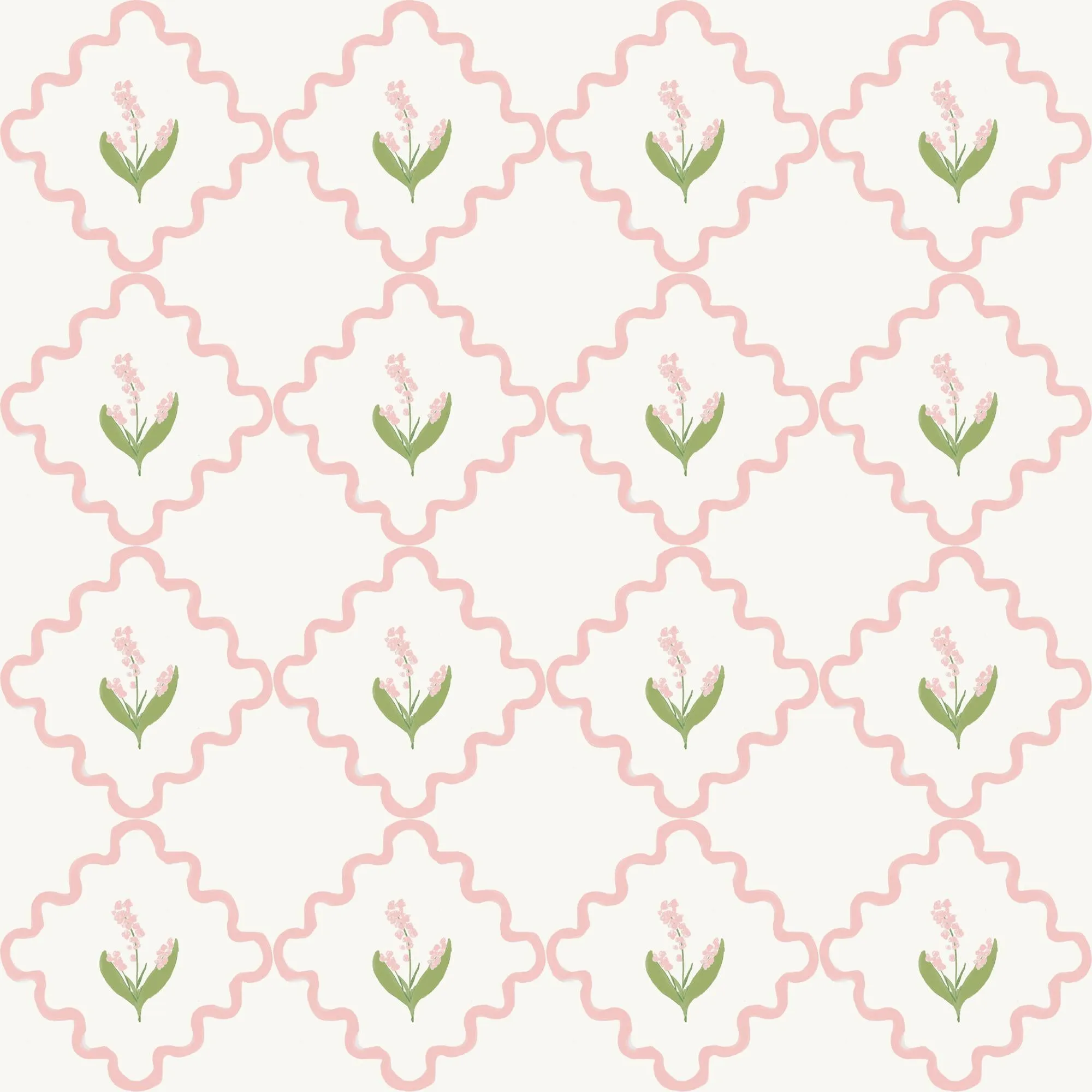 ElizaPink - Natural Fiber Fabric By The Yard