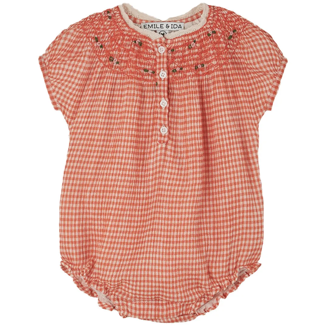 Emile et Ida Jumpsuit Vichy Rouge