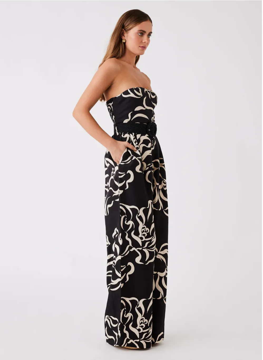 Esmaeé Sandy Wave Jumpsuit - Print
