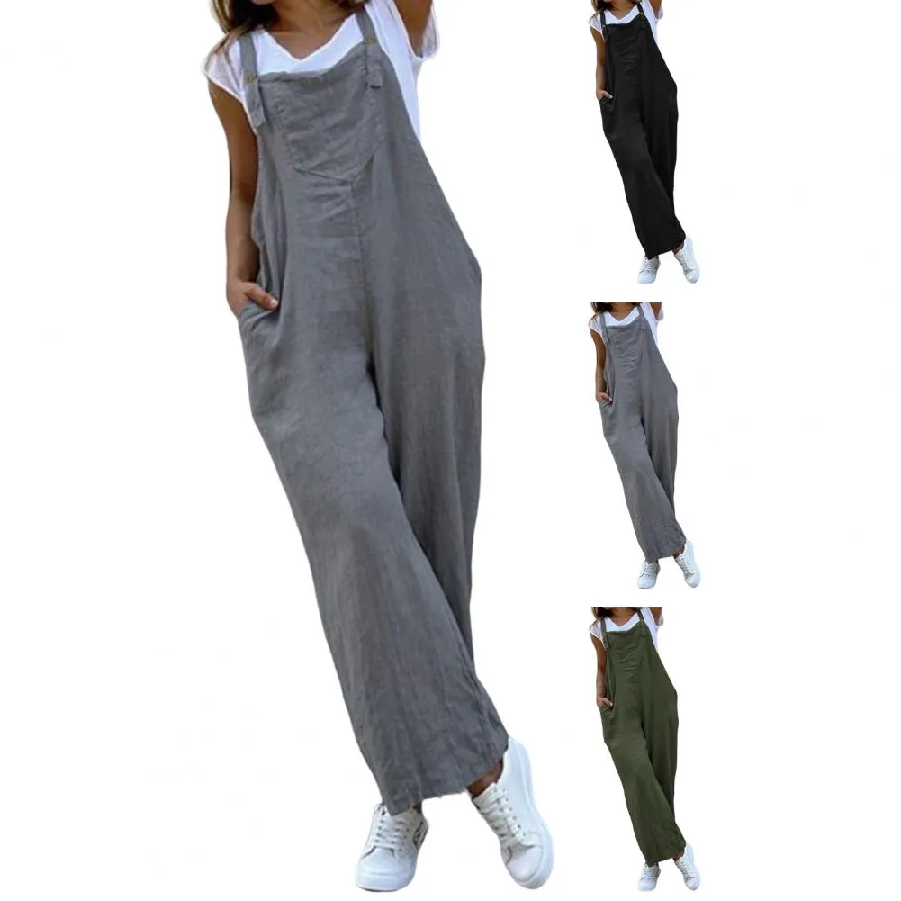 Funki Buys | Pants | Women's Baggy Romper | Bib Overalls