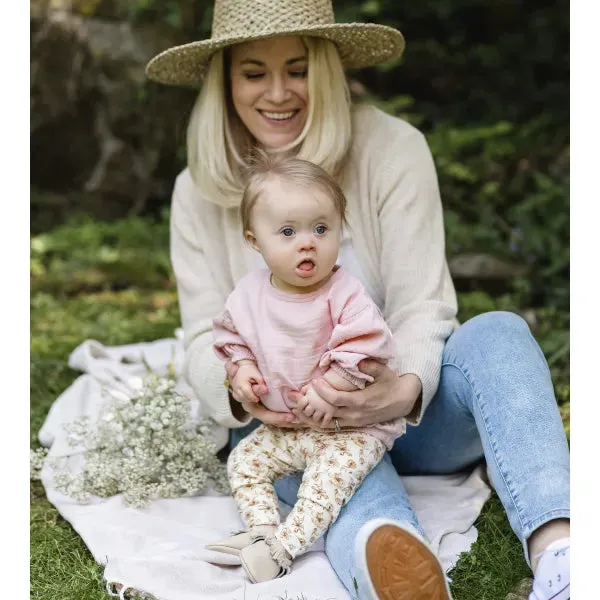 Gauze Tunic & Ditsy Country Floral Legging Set