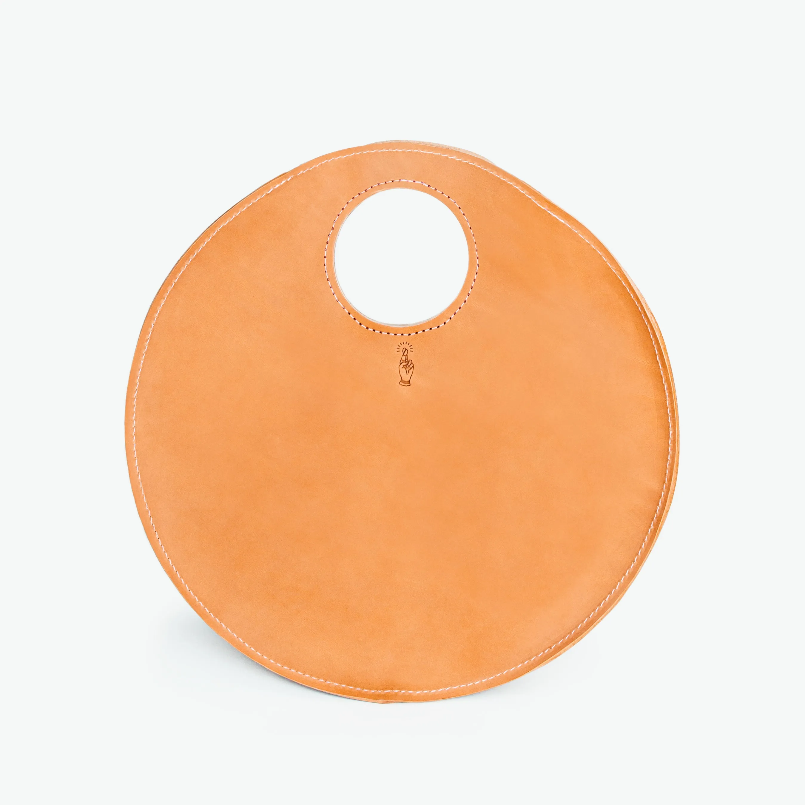Heather Circle Tote - Almond