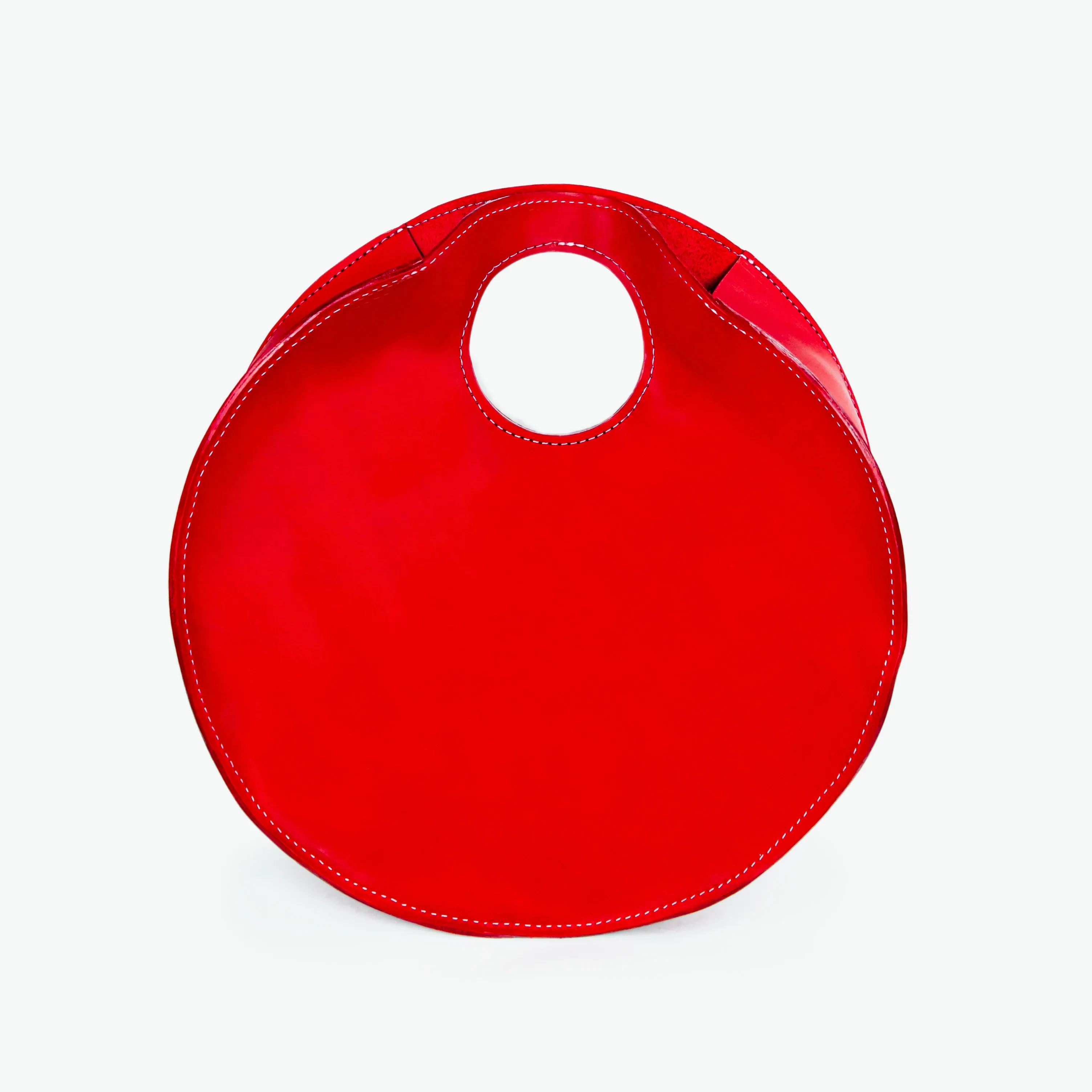 Heather Circle Tote - Pepper