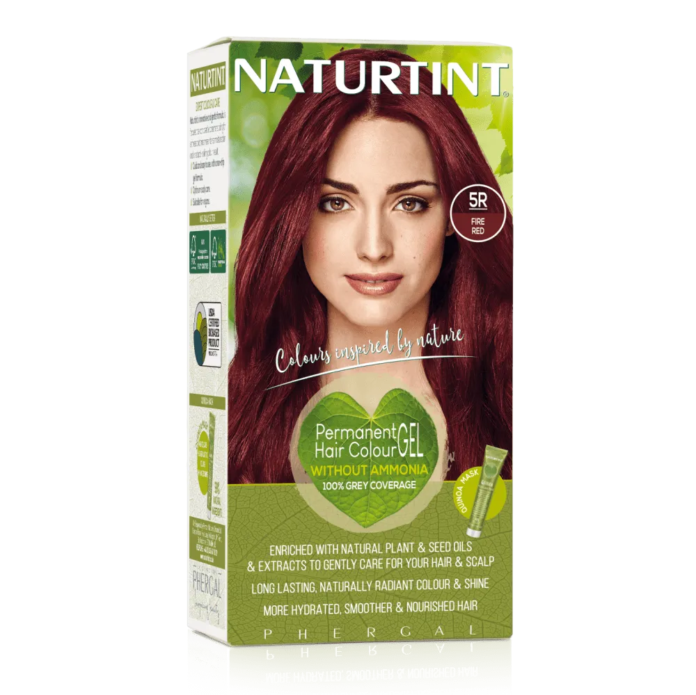Naturtint Permanent Hair Dye 165ml - 5R Fire Red