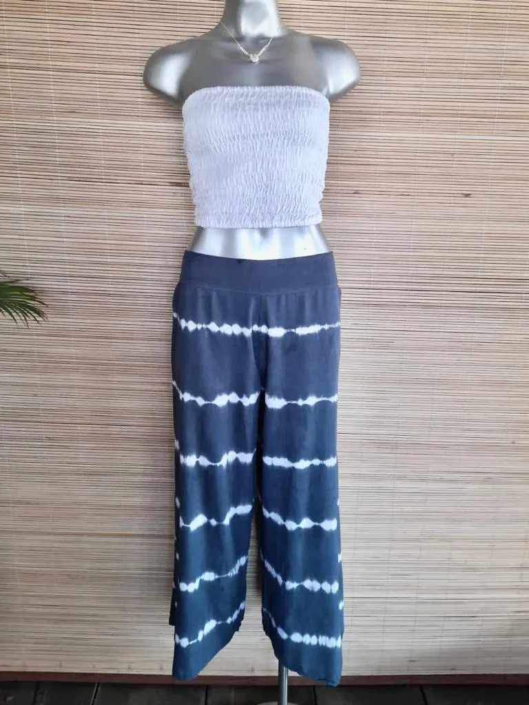PANT KIPAS TIE DYE New Grey/ White