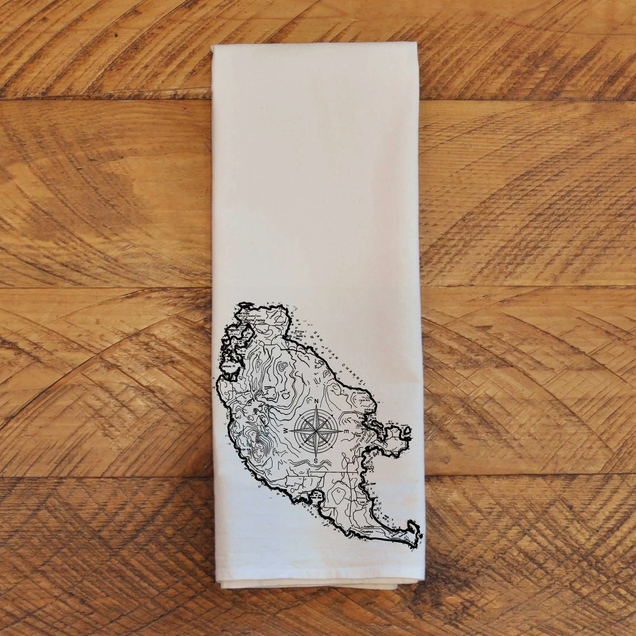 San Juan Topo - Natural Tea Towel