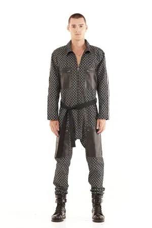TOKYO JUMPSUIT IN BLACK PRINT