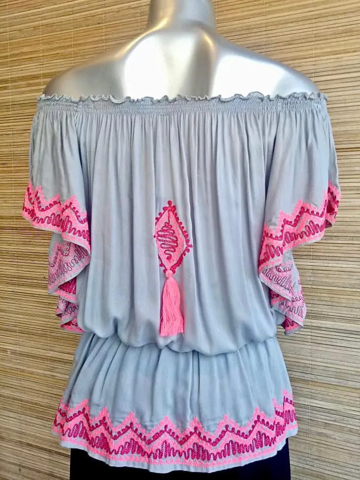 TOP SMOCK KUPU in 6 Colors