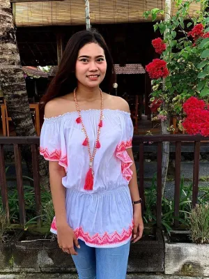 TOP SMOCK KUPU in 6 Colors