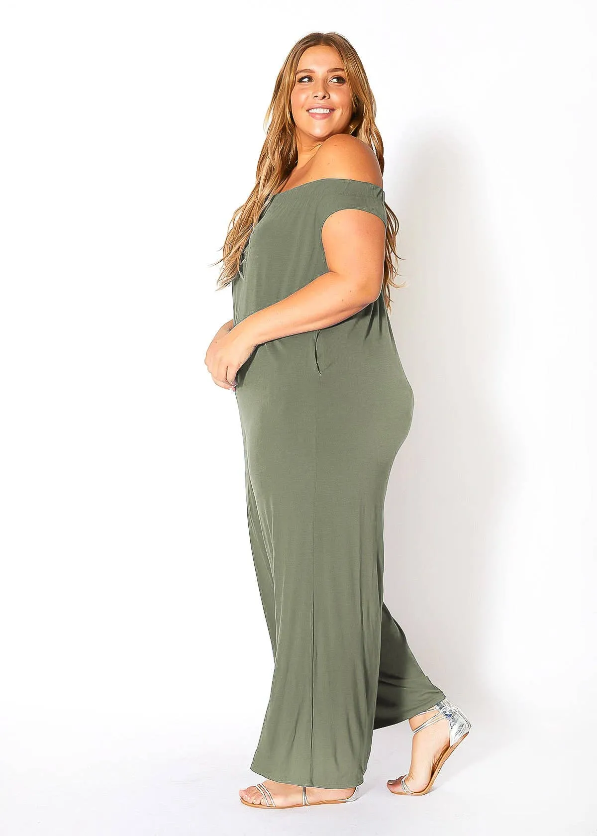 Wide Leg Jumpsuit with Pockets