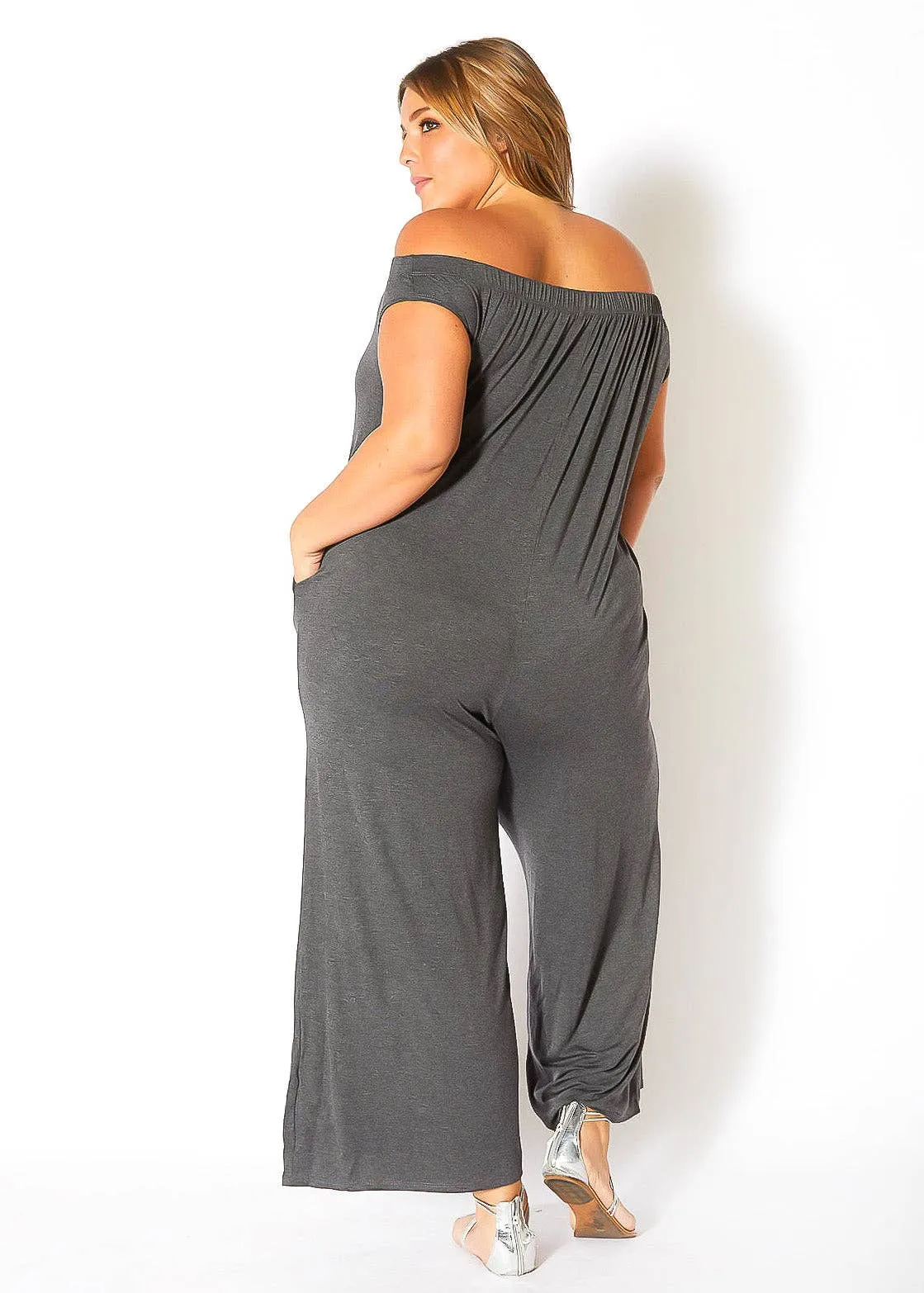 Wide Leg Jumpsuit with Pockets