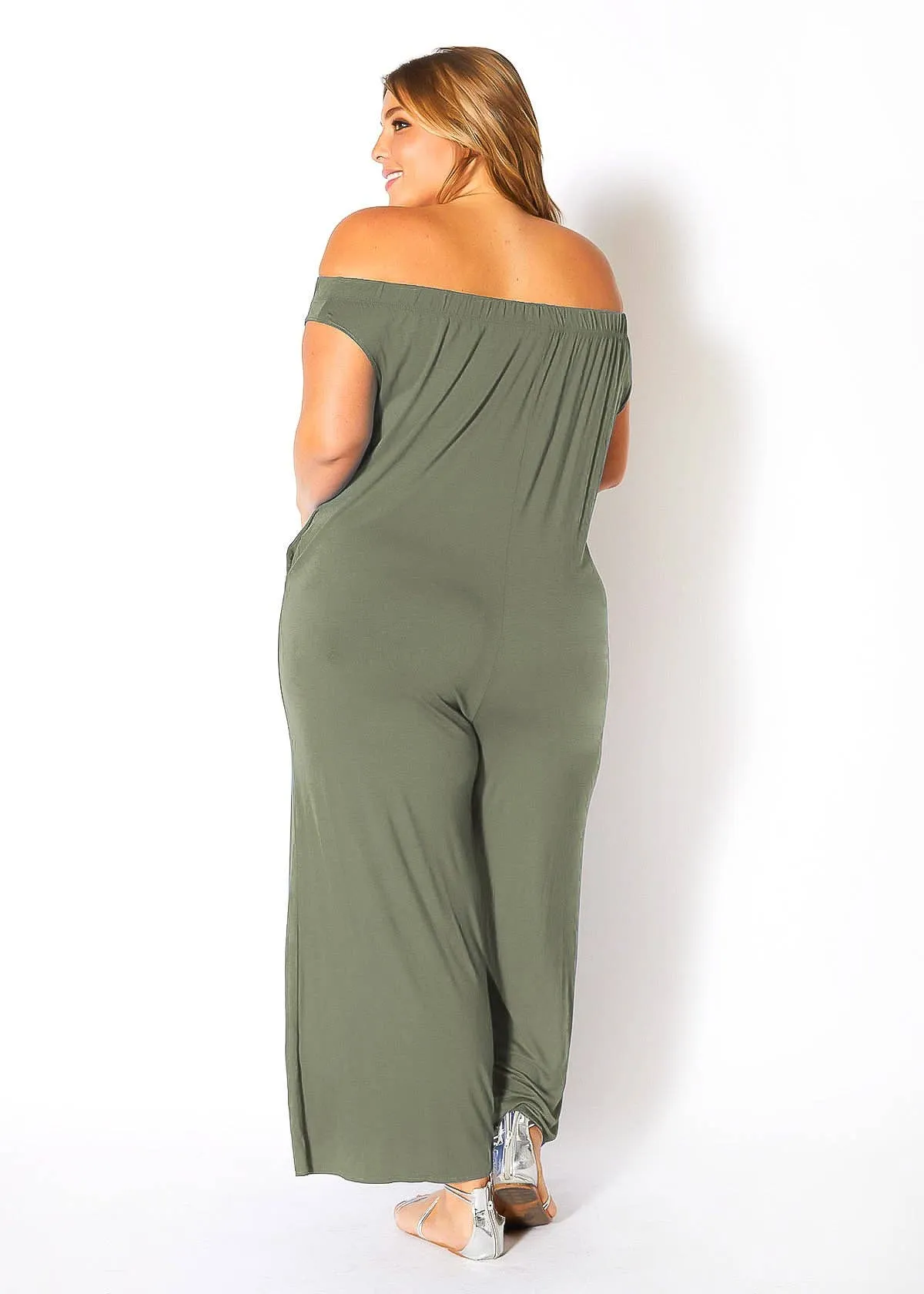 Wide Leg Jumpsuit with Pockets
