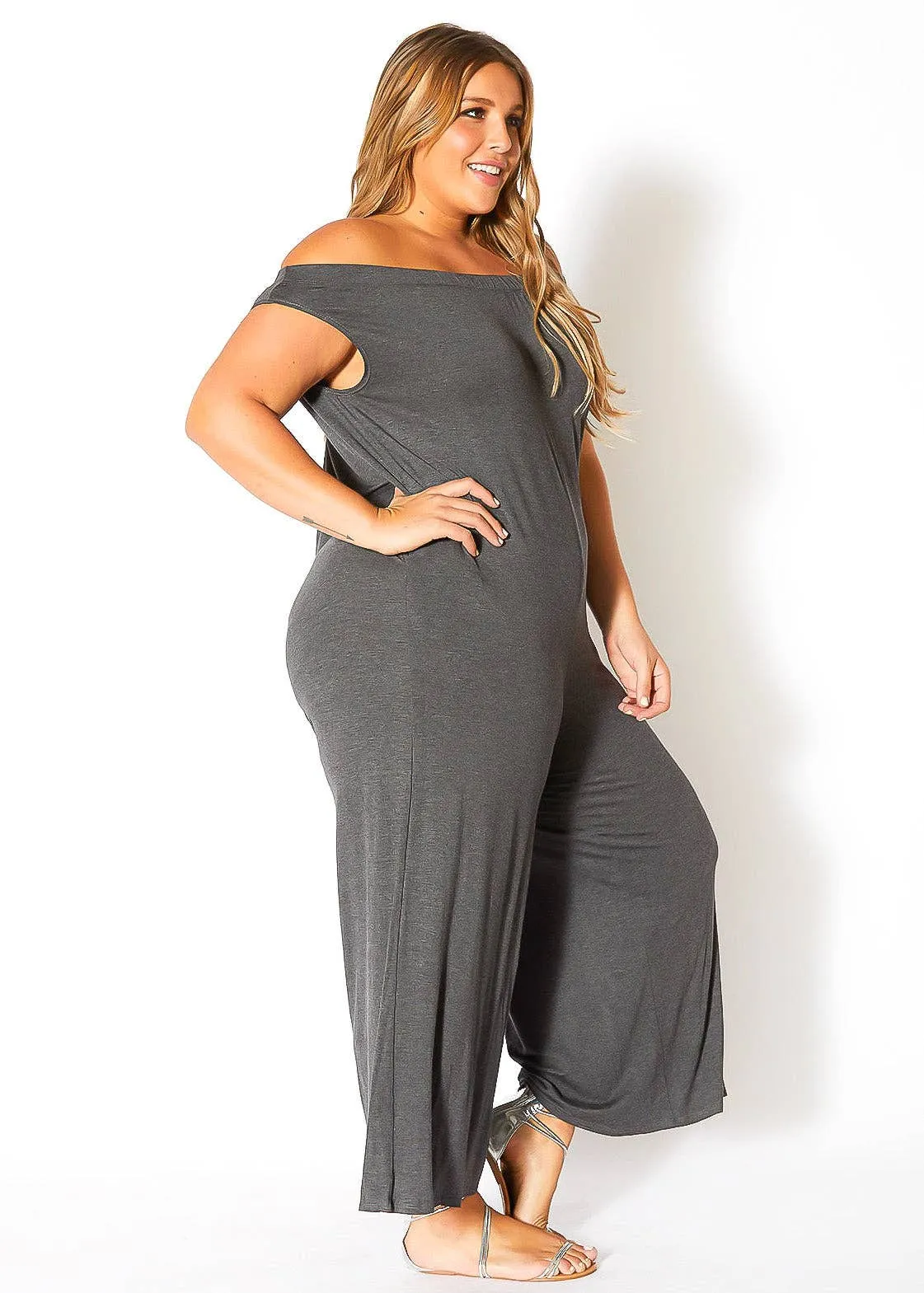 Wide Leg Jumpsuit with Pockets
